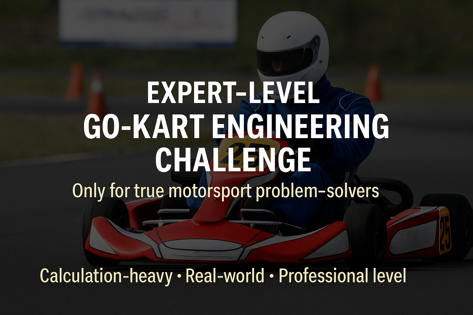 Expert‑Level Go‑Kart Engineering Challenge : Test Your Knowledge & Earn a Certificate!