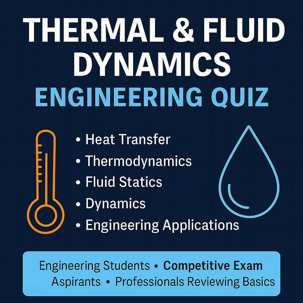 Thermal & Fluid Dynamics Engineering Quiz